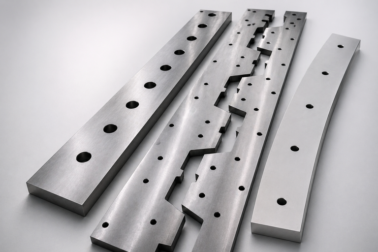 Detalhes de modelos de faca guilhotina, guilhotina de corte de metal e telhas de alta precisão da Hagane.