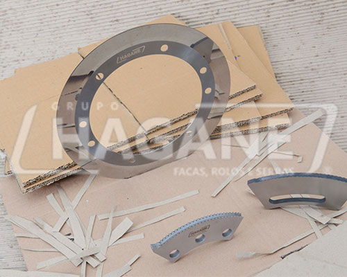 Faca circular para papel