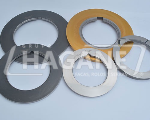 Faca industrial para corte de aço