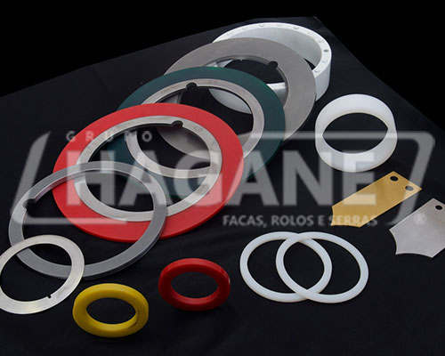 Faca industrial para corte de aço