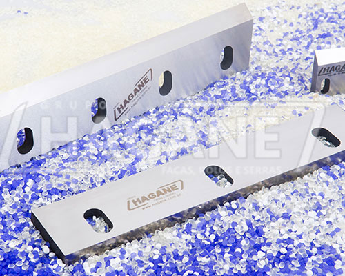 Usinagem de facas industriais