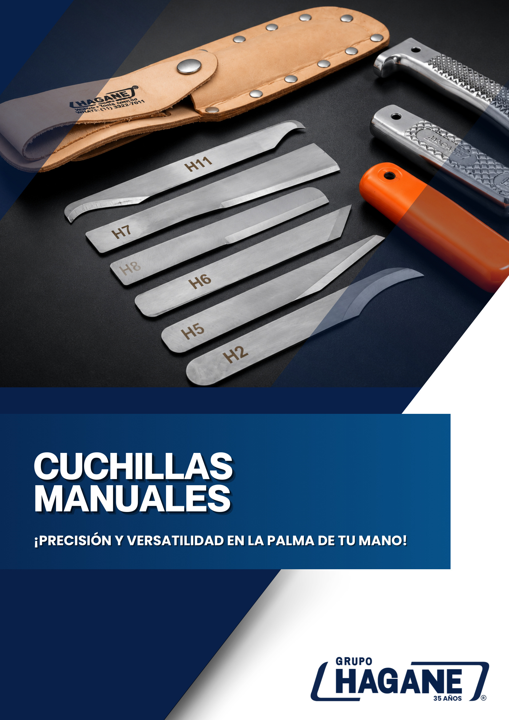 Catálogos 3 Cuchillas Manuales